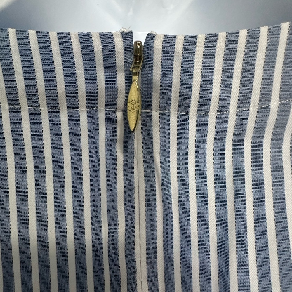 Draper James Striped Mini Dress with Ruffle Detail - Picture 9 of 11